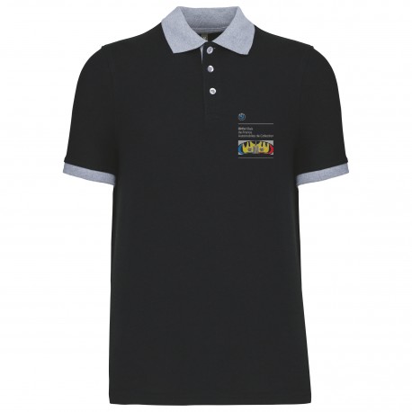 Polo piqué bicolore Homme BMW Auto Collection – BMW Club de France