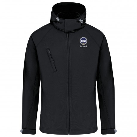 Veste softshell à capuche amovible homme Fiat – Fiat