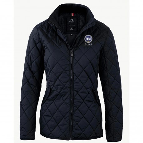veste matelassée premium femme avec broderie fiat