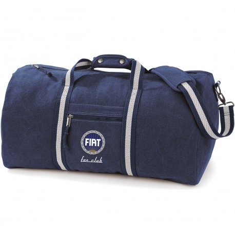 sac de voyage avec broderie fiat