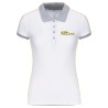Polo bicolore Femme Le Club 404