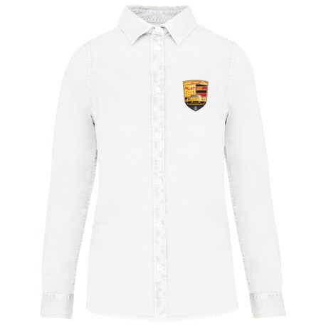 Chemise écoresponsable délavée Homme Flat 69