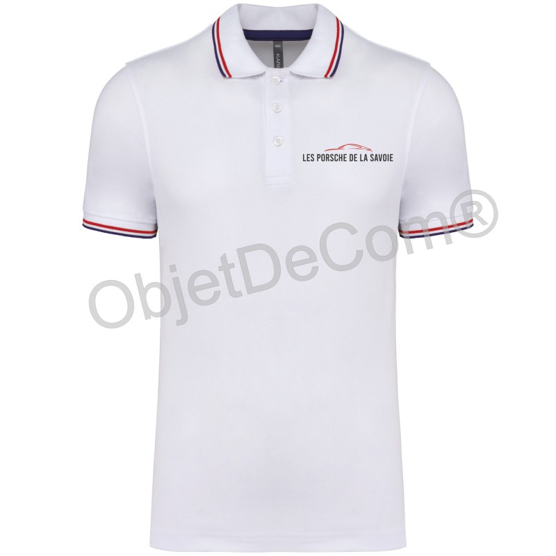 Polo contrasté manches courtes Homme LPDS