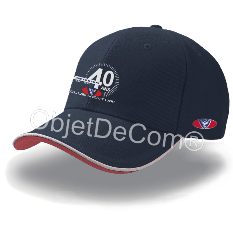 Casquette 40 ans Venturi