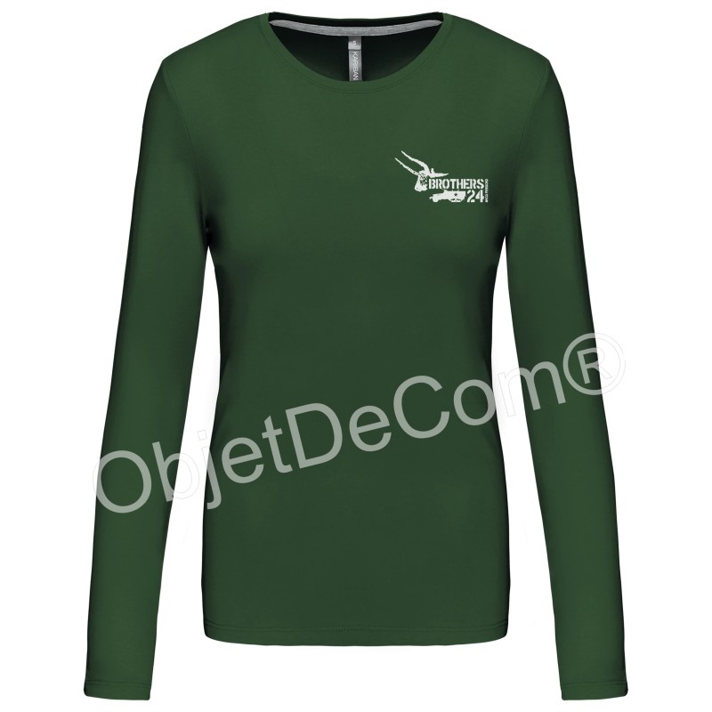 Tee shirt manches longues Femme MVCG Périgord