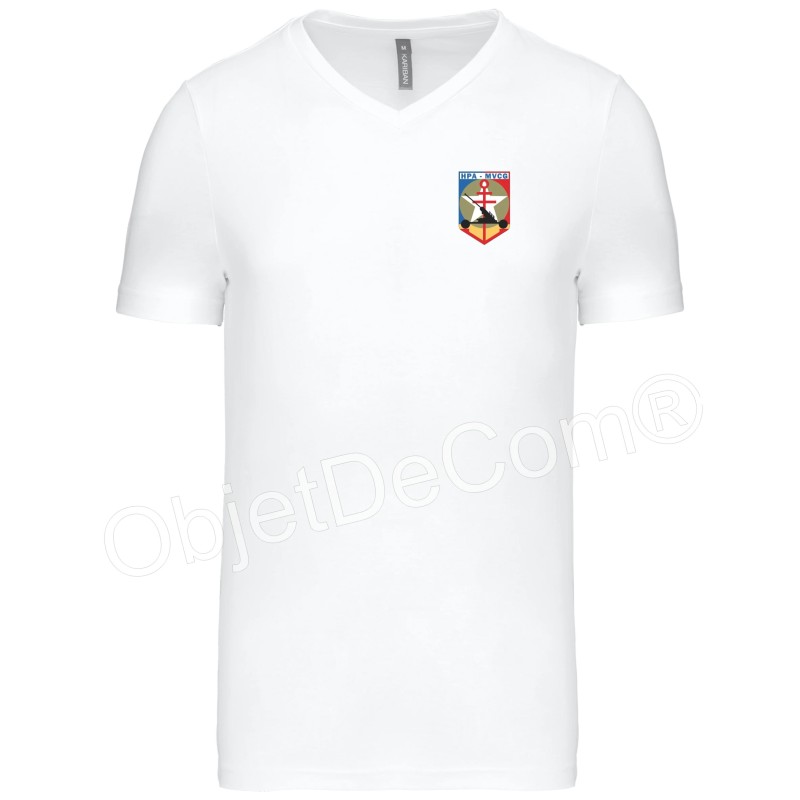 Tee shirt Col V Homme MVCG HPA