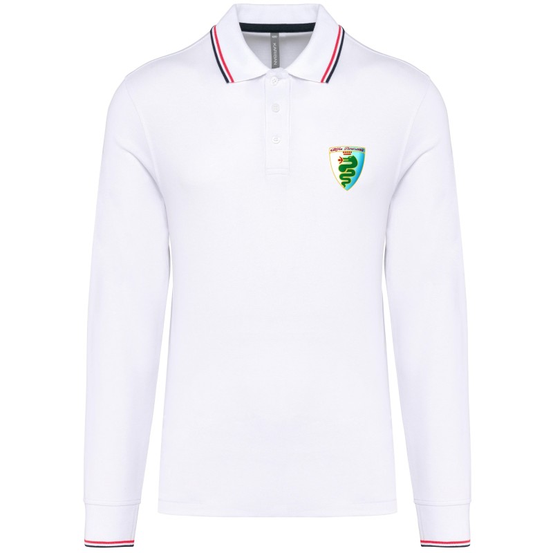 Polo manches longues Homme Alfa