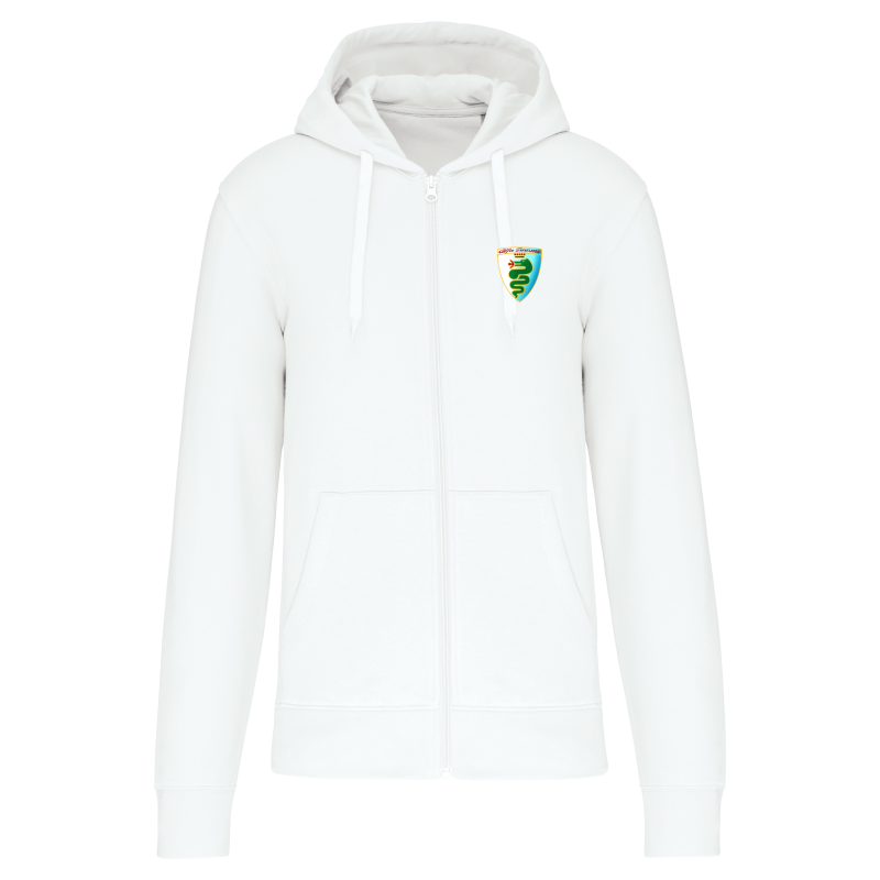 Sweat zippé capuche Homme Alfa