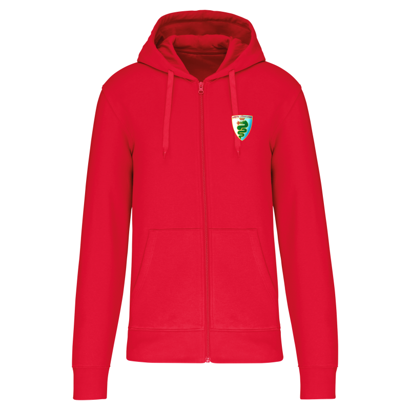 Sweat zippé capuche Femme Alfa