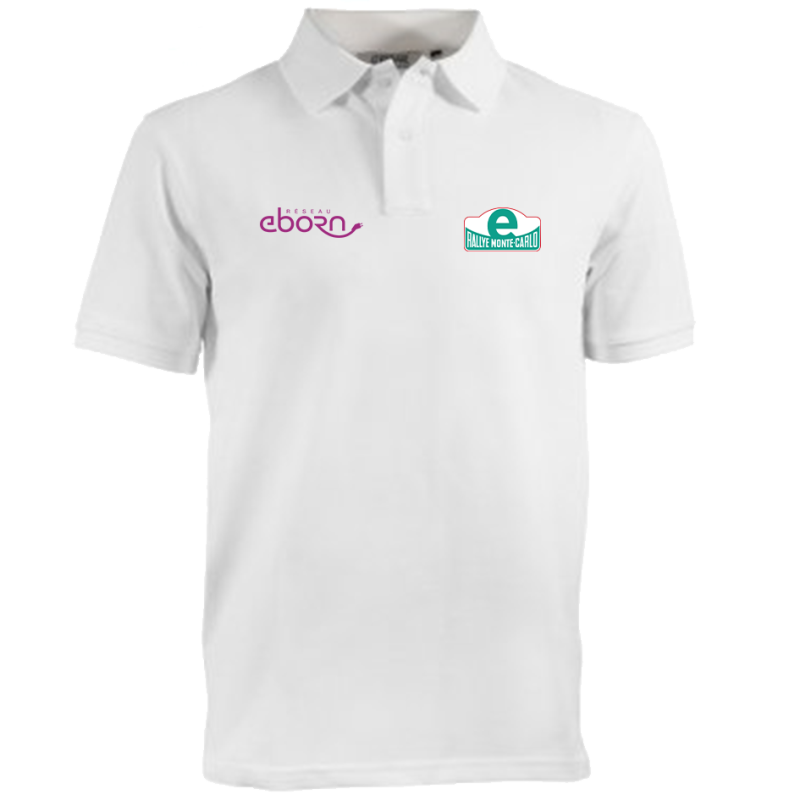 Polo Unisexe Fabrication Française E Rallye Monte-Carlo – Réseau eborn E-Rallye Monte-Carlo