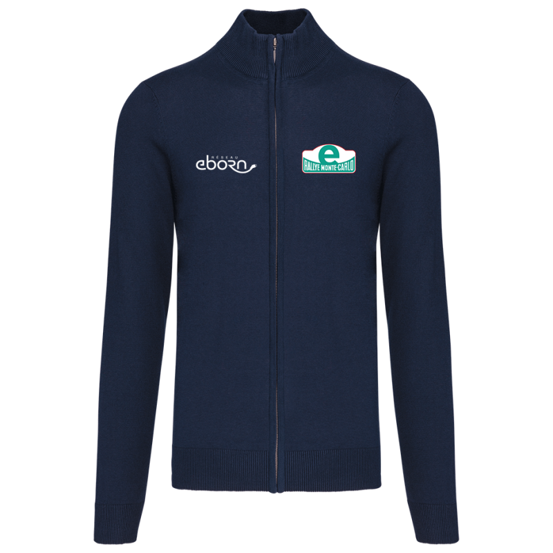 Cardigan zippé Homme E-Rallye Monte-Carlo