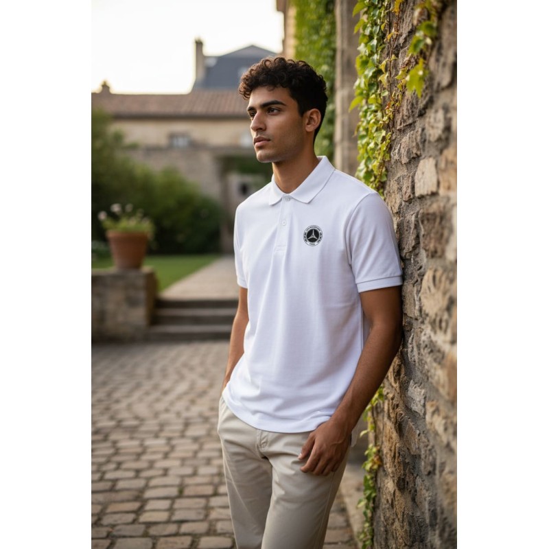 Polo Supima Homme Mercedes