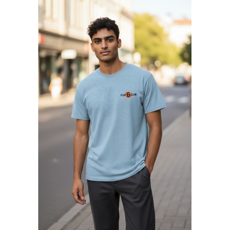 Tee shirt Bio 190gr Unisexe Flat6 Club