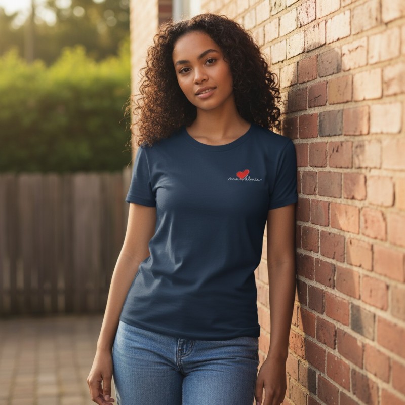 Tee shirt Bio Femme Origine France Garantie