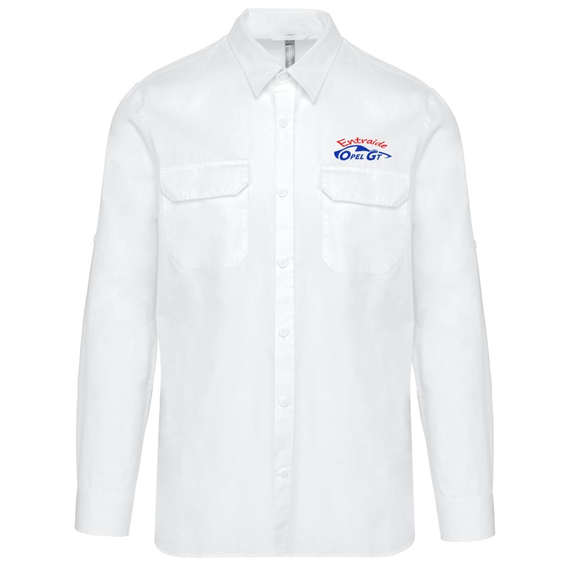 Chemise Safari Homme Opel GT – Opel GT Entraide