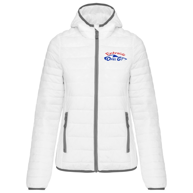 Doudoune Capuche Femme OPEL GT – Opel GT Entraide