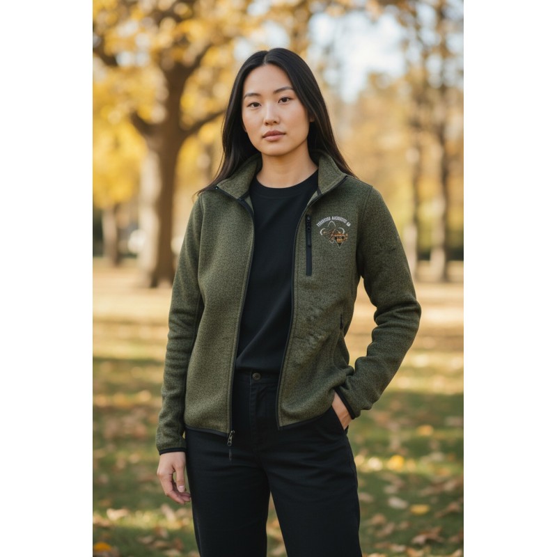 Veste polaire tricotée Femme MVCG Touraine Mémoire 44