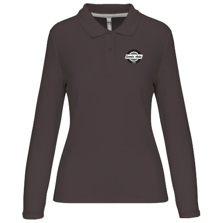 Polo manches longues Femme Events – Club Events Auto