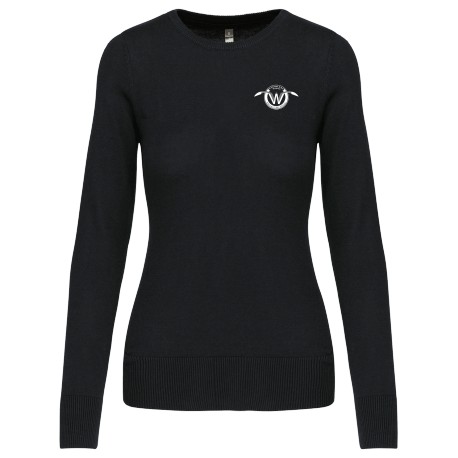 Pull Col O Femme DMC – Amicale Delorean