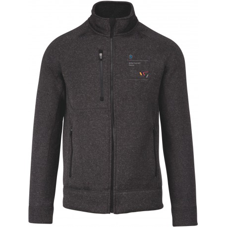 Veste polaire chinée Homme E21 – BMW Club E21 France